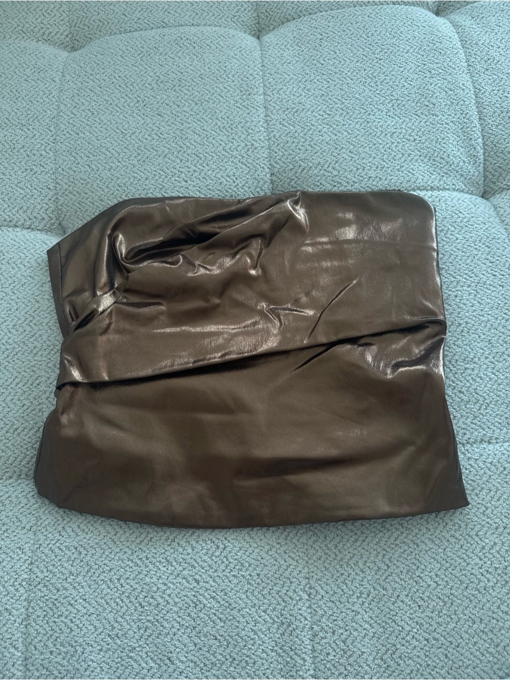 ZARA METALLIC TUBE TOP